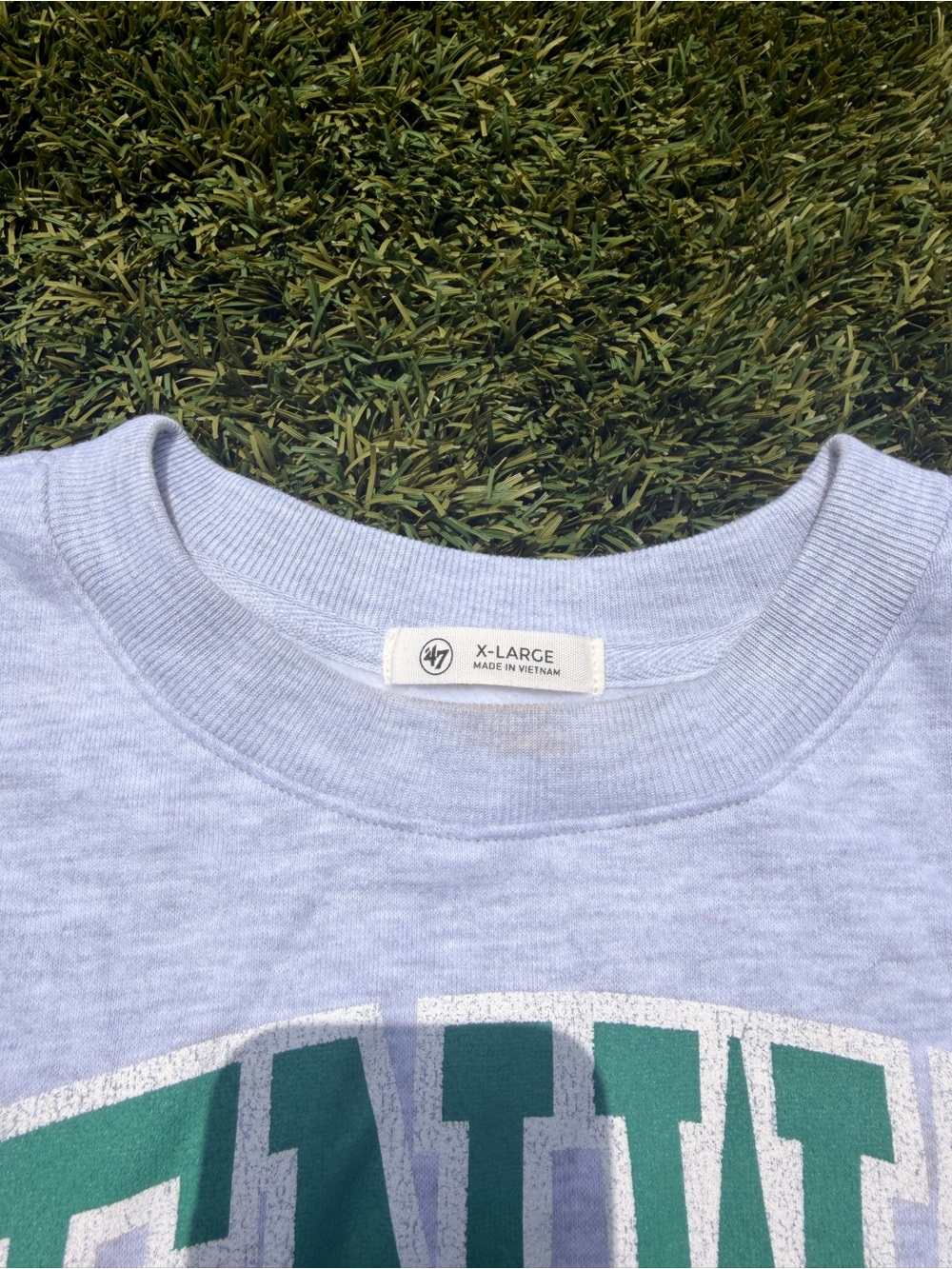 Fenway Park Gray Crewneck Sweatshirt - Women's - Picture 2 of 3